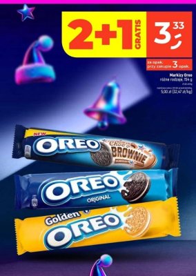Ciastka Oreo Original 154g promocja w Dealz