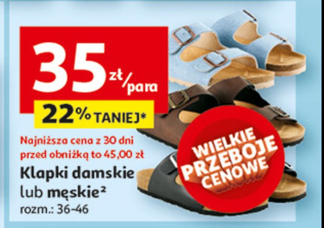Klapki męskie promocja