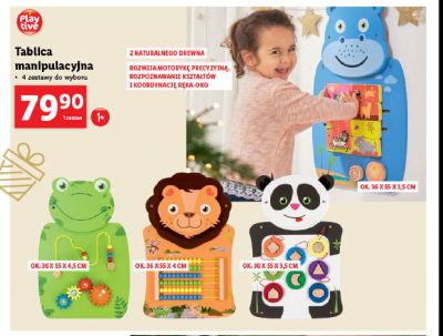 Tablica manipulacyjna 偶aba Playtive promocja