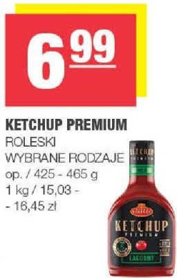 Ketchup premium POLSKI wybrane rodzaje promocja w SPAR