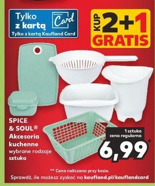 Durszlak plastikowy Spice&soul promocja