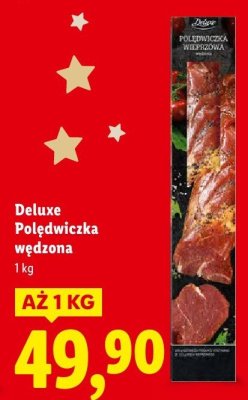 Polędwica wędzona 1 kg promocja w Lidl