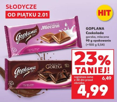 Czekolada mleczna promocja w Kaufland