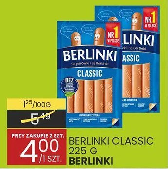 Berlinki Classic 225g Berlinki promocja w Wafelek