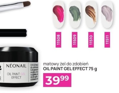 Matowy żel do zdobień OIL PAINT GEL EFFECT  promocja w NEONAIL & NEO MAKE UP