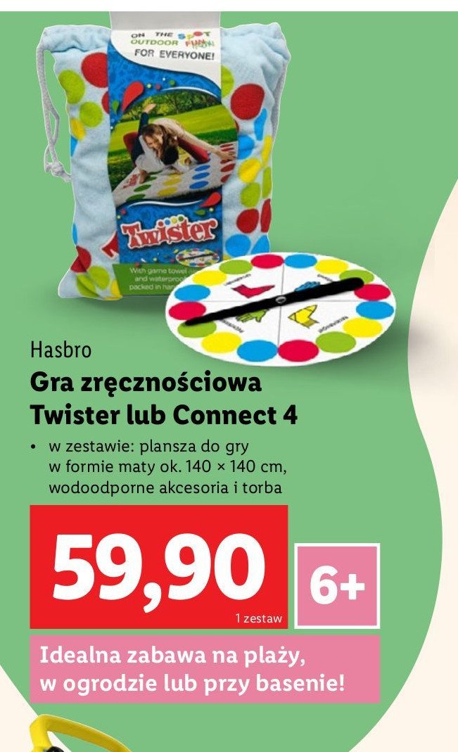 Connect 4 Hasbro promocja w Lidl