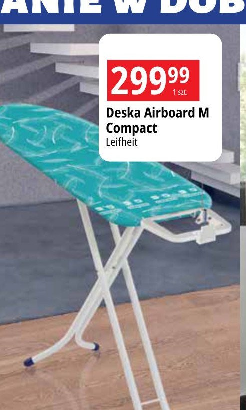 Deska do prasowania airboard m compact Leifheit promocja