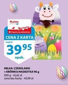 Czekoladki + maskotka kr贸wka Milka promocja