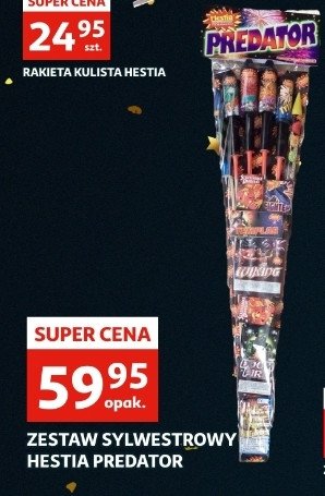 Zestaw sylwestrowy predator Hestia promocja