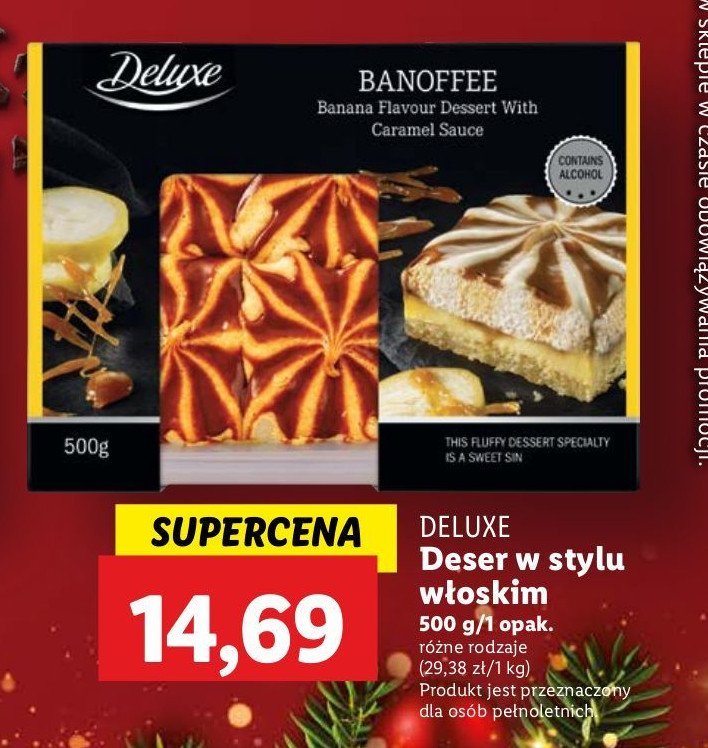 Deser banoffee Deluxe promocja