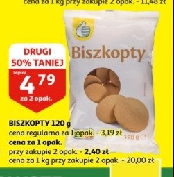 Biszkopty Podniesiony kciuk promocja