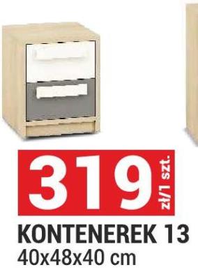 Kontenerek 13 promocja w Merkury Market