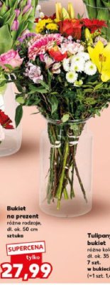 Bukiet na prezent promocja w Kaufland