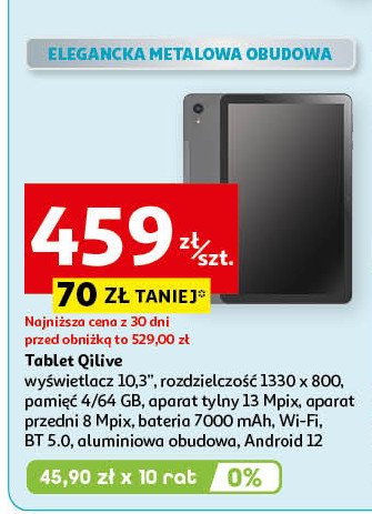 Tablet 10.3" Qilive promocja