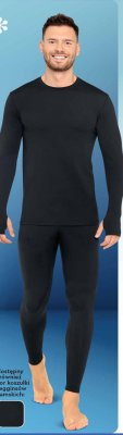 Legginsy termiczne męskie  promocja w Biedronka