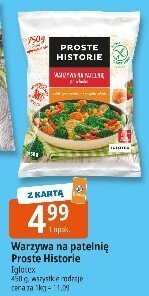 Warzywa na patelnię Proste Historie promocja w Leclerc