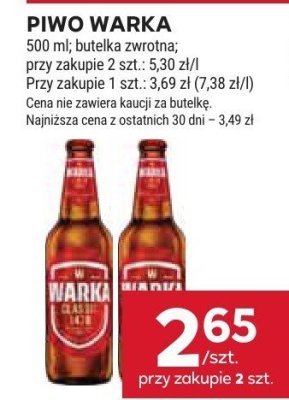 Piwo promocja w Stokrotka