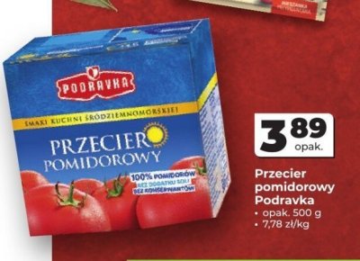 Przecier pomidorowy Podravka promocja w Odido