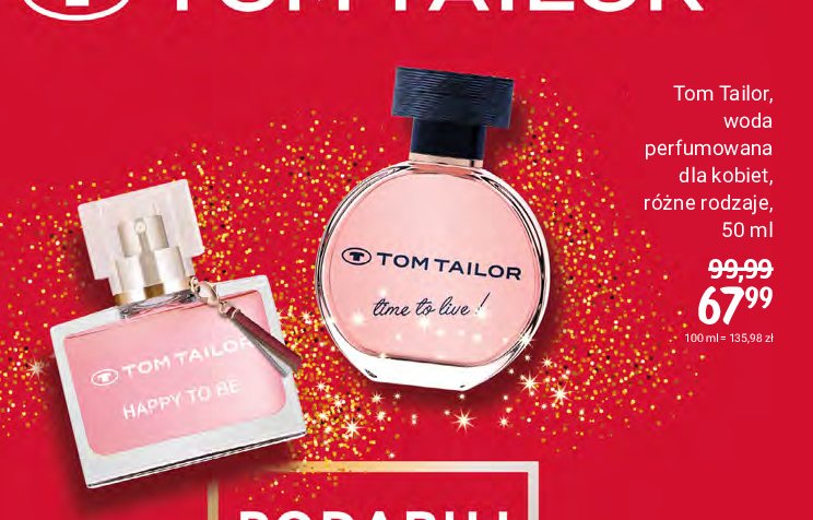 Woda perfumowana Tom tailor time to live! promocja