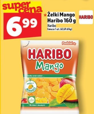 Żelki Mango Haribo 160 g promocja w TOPAZ