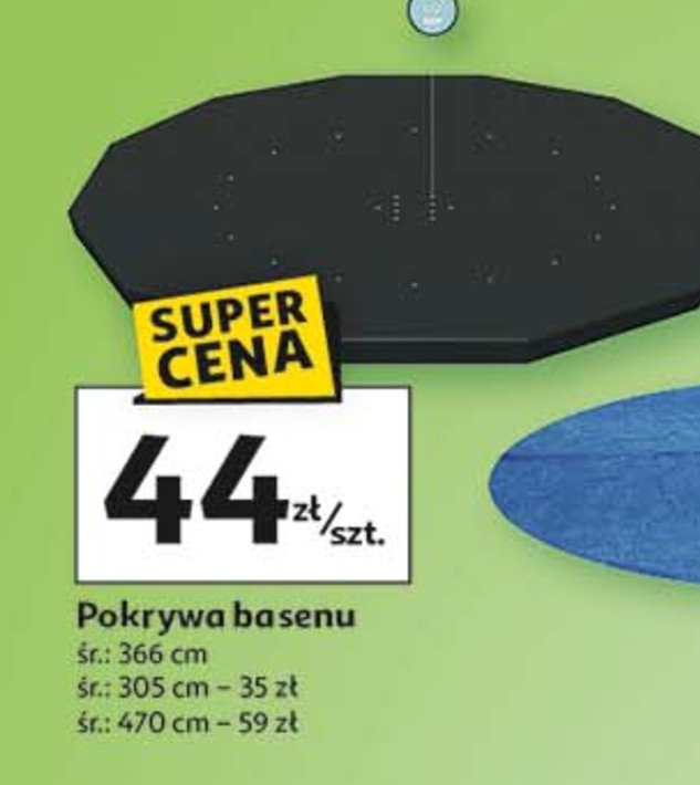 Pokrywka do basenu śr. 366 cm promocja w Auchan