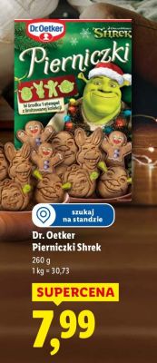 Pierniczki Shrek  promocja w Lidl