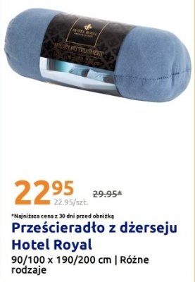 Prześcieradło z dżerseju 90-100 x 190-200 cm promocja w Action