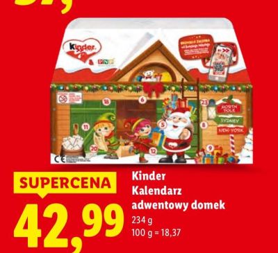 Kalendarz adwentowy promocja w Lidl