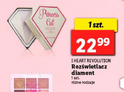 Roz艣wietlacz I heart revolution princess cut promocja