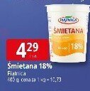 Śmietana 18% promocja w Leclerc