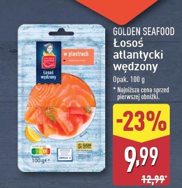 Łosoś wędzony Golden seafood promocja