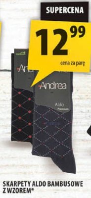 Skarpety Aldo bambusowe z wzorem Andrea promocja w Arhelan