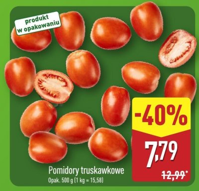 Pomidory promocja w Aldi
