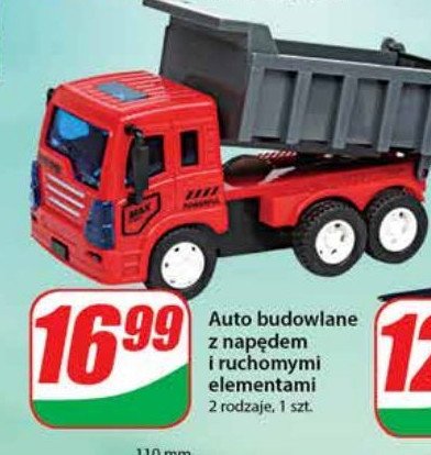 Auto budowlane z nap臋dem promocja