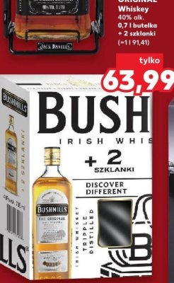 Whiskey ORIGINAL + 2 szklanki promocja w Kaufland