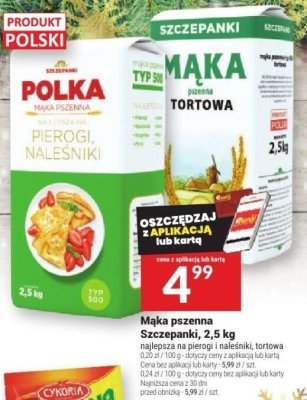 Mąka pszenna Szczepanki, 2,5 kg promocja w Twój Market