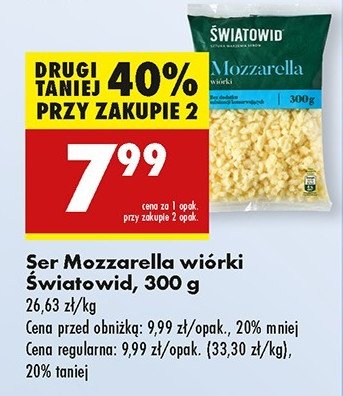Ser mozzarella wi贸rki 艢wiatowid promocja