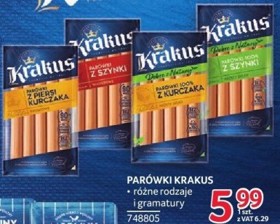Parówki Krakus promocja w Selgros