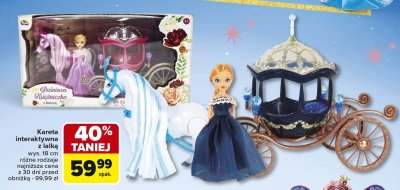 Kareta interaktywna z lalką promocja w Carrefour