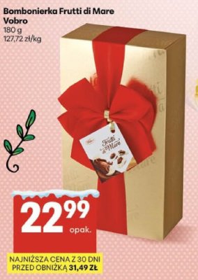 Bombonierka Frutti di Mare Vobro promocja w Delikatesy Centrum