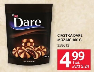 Ciastka Dare Mozaic 160 g promocja w Selgros