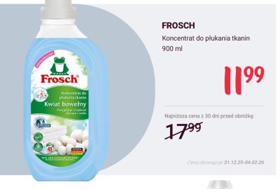 Koncentrat do płukania tkanin Kwiat bawełny 0,9 l promocja w Rossmann