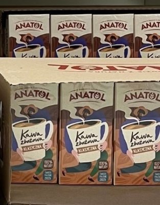 Kawa zbożowa klasyczna expre Anatol promocja w Auchan