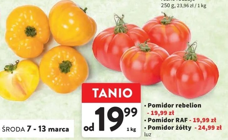 Pomidory raf promocja