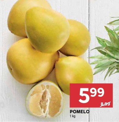 Pomelo czerwone promocja w Stokrotka