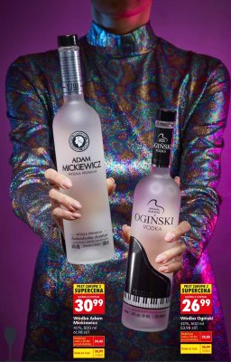 Wódka Adam Mickiewicz promocja w Biedronka