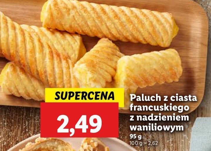 Paluch z nadzienem waniliowym promocja