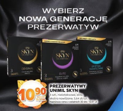 Prezerwatywy Unimil Skyn promocja w Stokrotka