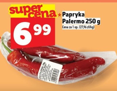 Papryka Palermo promocja w TOPAZ