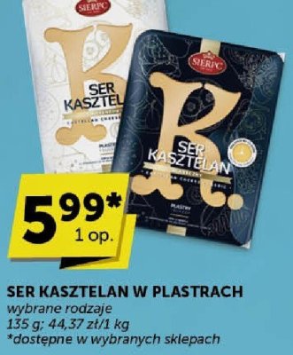 Ser Kasztelan w plastrach promocja w ABC